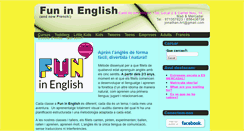 Desktop Screenshot of funinenglish.com
